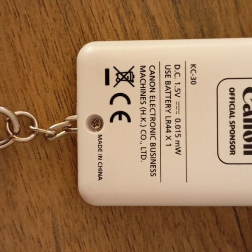 Canon KC-30 Pocket Keychain Calculator new, Euro 2012 collector's edition