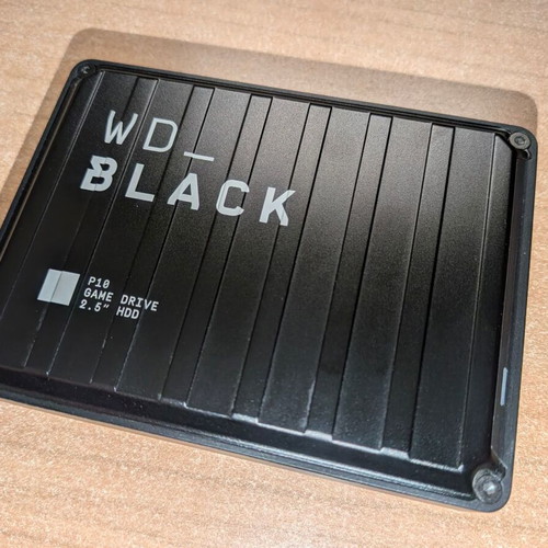 Western Digital Black P10 5TB 2.5'' External Hard Disk Drive like new