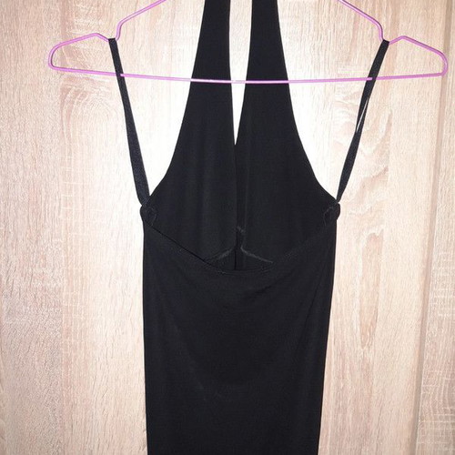 Lynne black formal dress new, size L 40 12