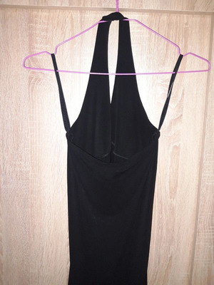 Lynne black formal dress new, size L 40 12