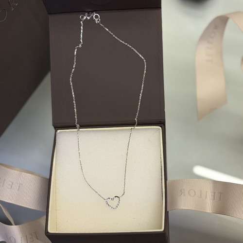 Teilor 14K White Gold Necklace new, with authenticity certificate