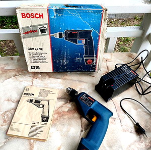 Δραπανοκατσαβιδο BOSCH Μπαταρίας (Vintage) GBM 7,2 VE Ελβετίας.