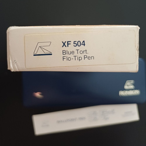 Ronson XF 504 Flo-Tip Vintage Pen Kuwait Airways New Old Stock