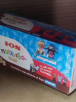 ION Playmobil chocolate surprise eggs new, pack of 3