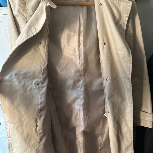Stradivarius trench coat size M like new, beige