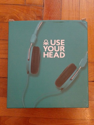 Benetton headphones old, need repair