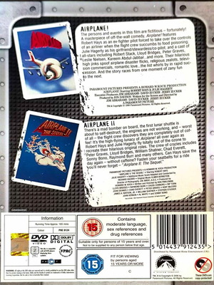 Συλλογή DVD Airplane και Airplane 2 The Sequel