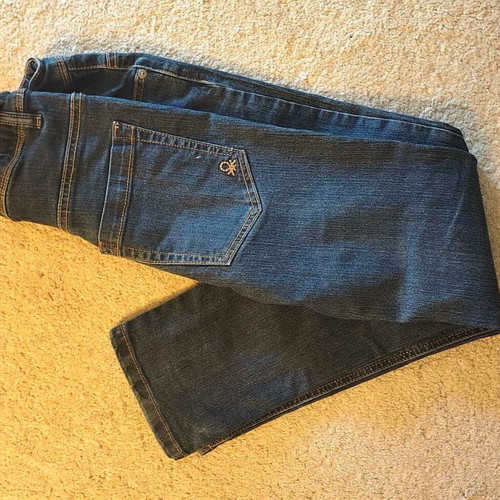 Benetton jeans like new, size 146 cm, blue