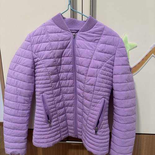 Guess lightweight purple jacket, size S