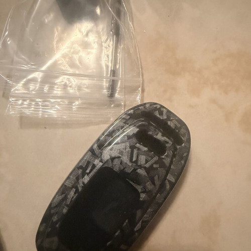 Audi key case new carbon fiber with screwdriver