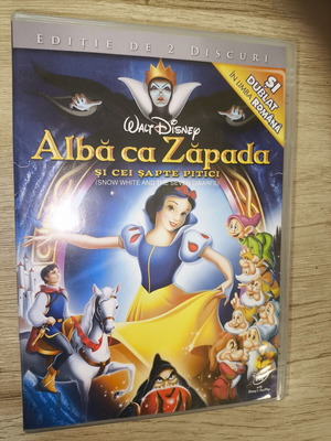 Snow White Disney DVD, dubbed