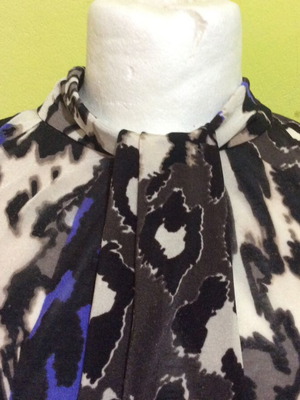 Long-sleeve blouse used, L/XL, multicolor