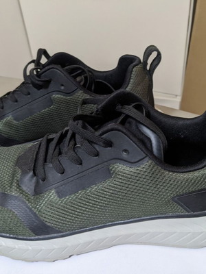 Mango running athletic shoes size 42 like new khaki and black