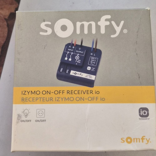 Somfy Izymo On-Off Receiver io smart micro-module like new