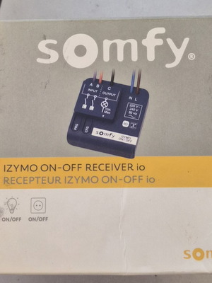 Somfy Izymo On-Off Receiver io smart micro-module like new