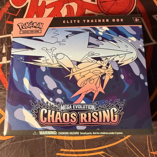 Pokemon Chaos Rising Elite Trainer Box new, near mint
