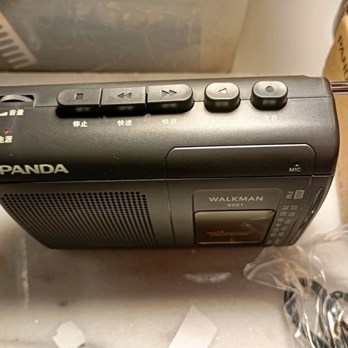 Walkman new with radio and cassette player