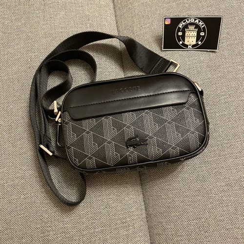 Lacoste The Blend Satchel Bag new, shoulder, black