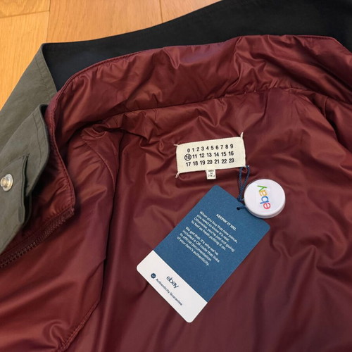Maison Margiela jacket new men's parka with detachable vest size XL