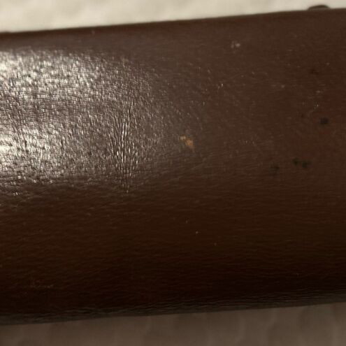 Small leather medical bag used from the past