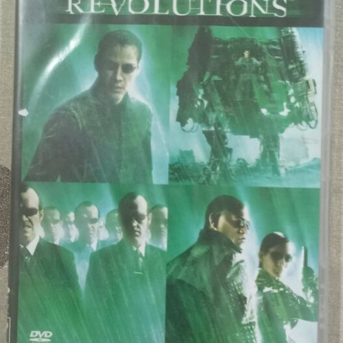 Matrix Revolutions DVD used, 2-disc widescreen edition with Greek subtitles