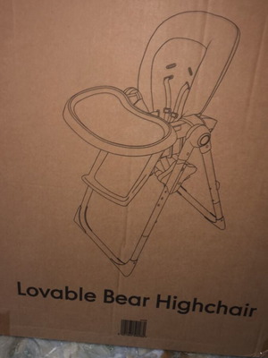 Mothercare Lovable Bear Highchair new