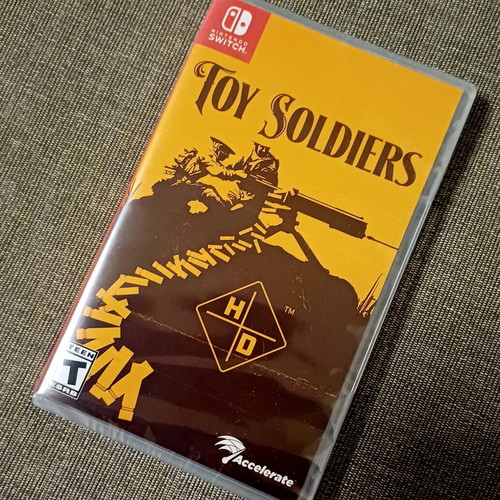 Toy Soldiers Nintendo Switch sealed, limited run
