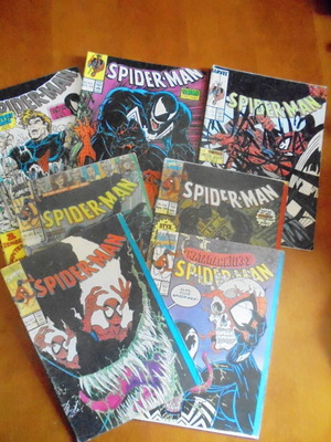 Spider-Man comics used, pack of 7 issues