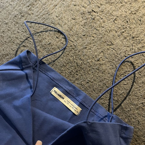 Pull and Bear blue top XS