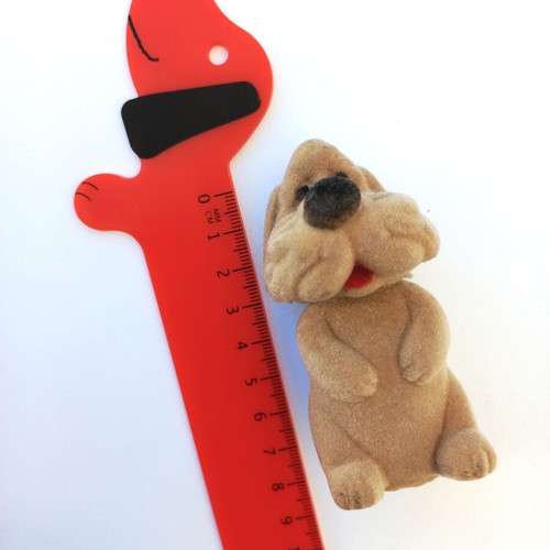 Set of 2 vintage dog toys used, from the 80s-90s