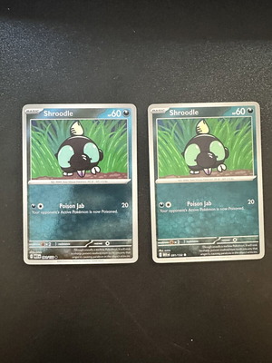 Shroodle 091/132 Mega Evolution Pokemon card