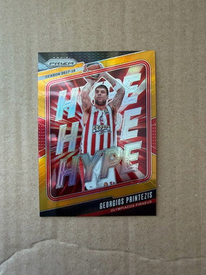 Κάρτα Panini EuroLeague Prizm Giorgos Printezis /10 Olympiacos σαν καινούργιο