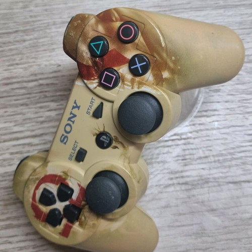 Sony PlayStation 3 DualShock 3 Sixaxis God of War Controller like new