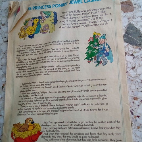 My Little Pony magazine used, December 1988