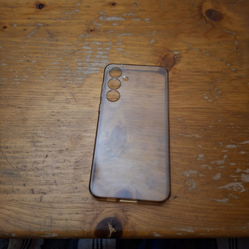 Spigen TPU Case for Samsung A56 used, transparent protection