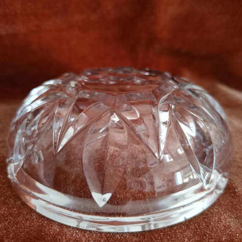 Vintage Italian crystal container like new by Royal Cristal Rock