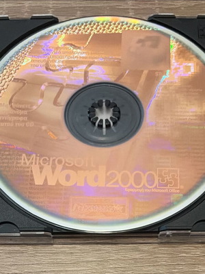 Microsoft Word 2000 SR-1 Greek OEM software used