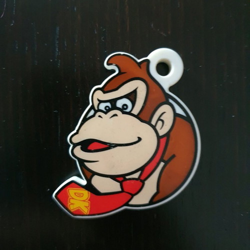 Donkey Kong keychain used, Kinder Joy 2020, Nintendo
