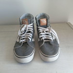 Vans SK-8 Hi μπότες νούμερο 35 σαν καινούργιο, γκρι και καφέ