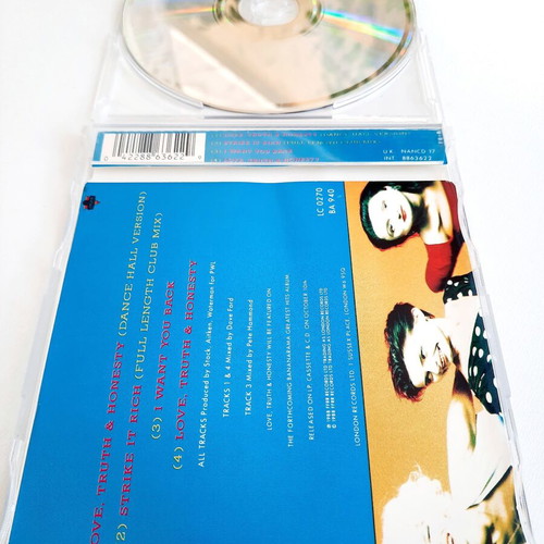 Bananarama Love, Truth & Honesty CD single used, pop