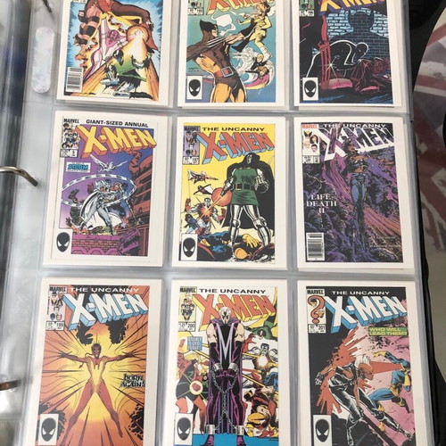 Uncanny X-Men Covers Series II Complete Set 45 mint collectible cards