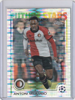 Κάρτα 2024-25 Topps Chrome UCC Future Stars Antoni Milambo σαν καινούργια