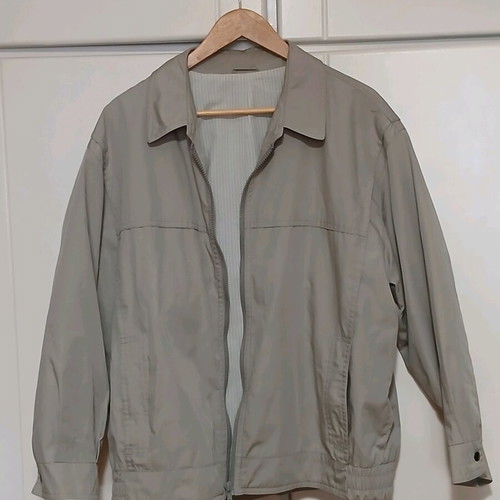Diolen men's spring jacket used, size 52, beige