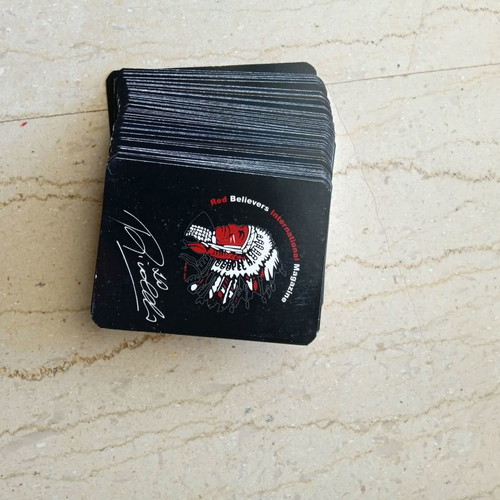 Olympiakos collectible playing cards used, set of 2 with case