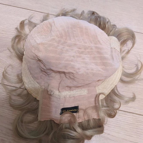 Vintage Kanekalon Wig used, retro style, dense