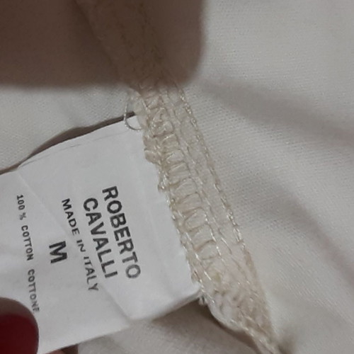 Roberto Cavalli women's jacket used, size M, beige
