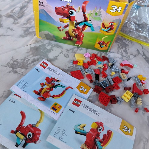 Lego Creator 3 in 1 set 31145 with manuals and box
