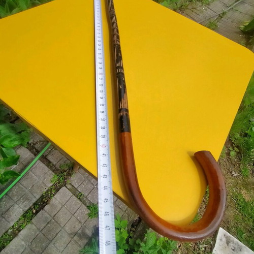 Decorative wooden mini walking stick used