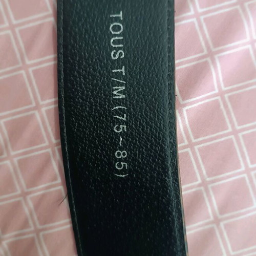 Tous belt authentic like new, brown animal print, size 80