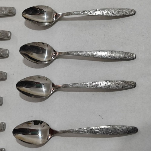 TWA Vintage Cutlery Set used, airline knives forks spoons